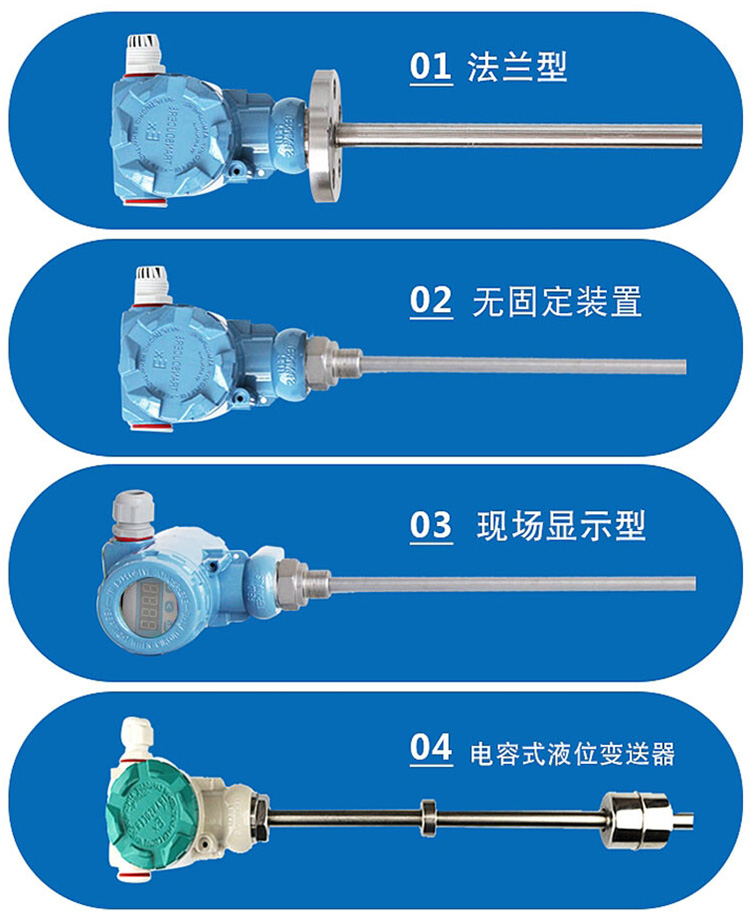 蓄水池液位计分类图